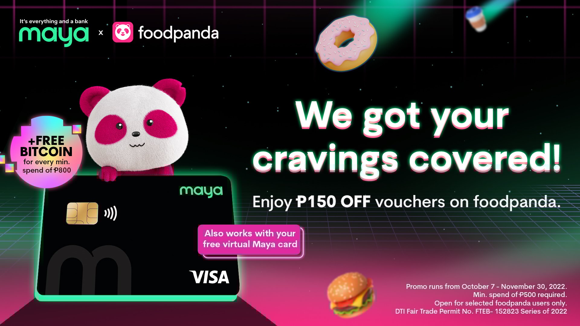 Maya x Food Panda