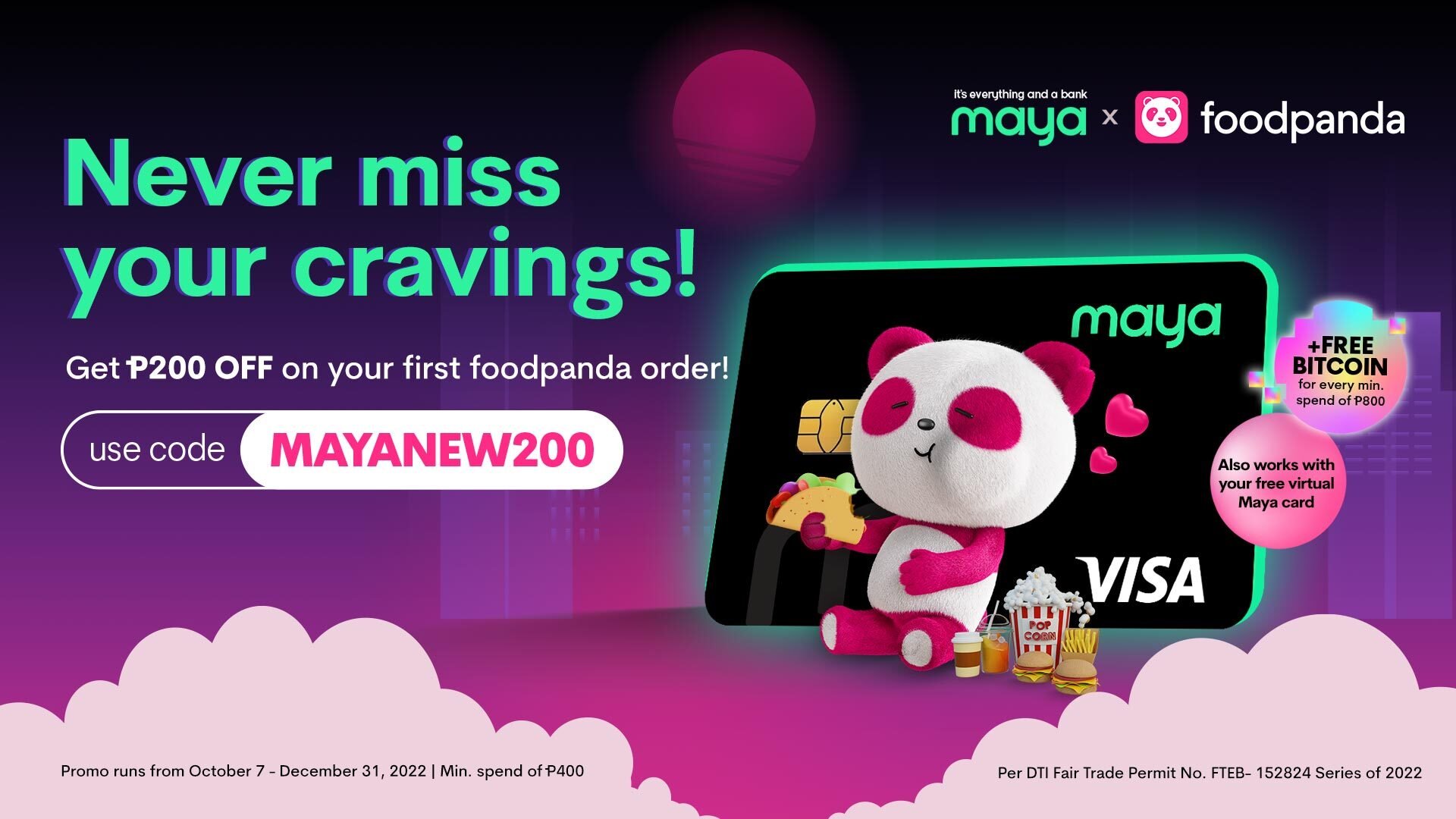 MAYANEW200 Food Panda Code